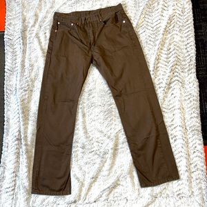 Brown Levi’s 505 Jeans